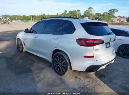 Lot #2996534678 2021 BMW X5 XDRIVE40I