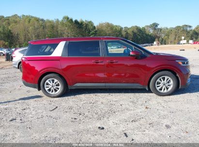 Lot #2997777369 2024 KIA CARNIVAL MPV LX SEAT PACKAGE