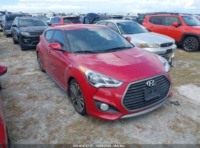 Lot #2995286066 2016 HYUNDAI VELOSTER TURBO