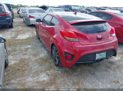 Lot #2995286066 2016 HYUNDAI VELOSTER TURBO