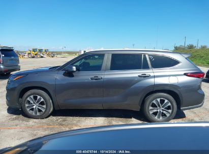 Lot #2992826906 2023 TOYOTA HIGHLANDER XLE