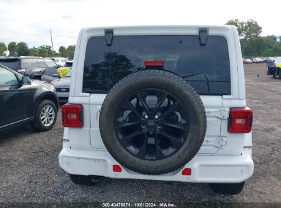 Lot #2996534649 2022 JEEP WRANGLER UNLIMITED HIGH ALTITUDE 4X4