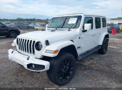 Lot #2996534649 2022 JEEP WRANGLER UNLIMITED HIGH ALTITUDE 4X4