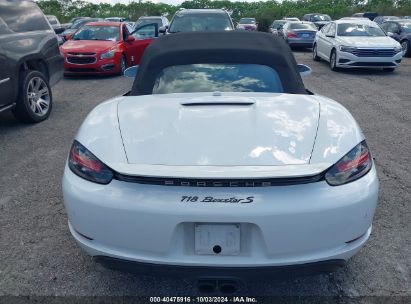 Lot #2992833911 2017 PORSCHE 718 BOXSTER S