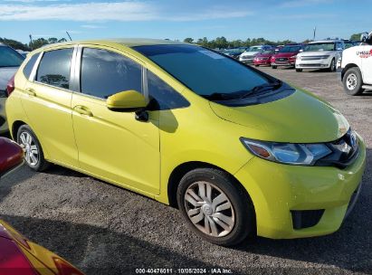 Lot #2996534638 2016 HONDA FIT LX