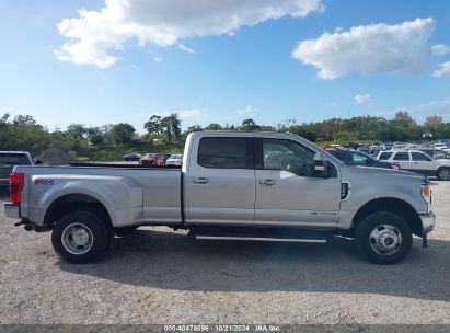 Lot #2990350369 2021 FORD F-350 LARIAT