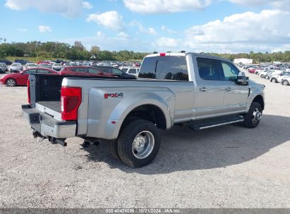 Lot #2990350369 2021 FORD F-350 LARIAT