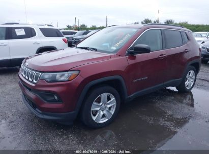 Lot #2995286045 2022 JEEP COMPASS LATITUDE FWD