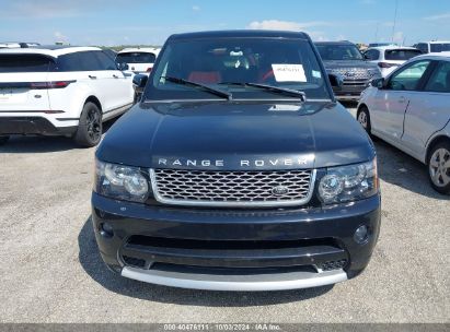 Lot #2992826899 2012 LAND ROVER RANGE ROVER SPORT SUPERCHARGED