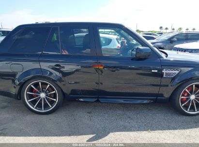 Lot #2992826899 2012 LAND ROVER RANGE ROVER SPORT SUPERCHARGED