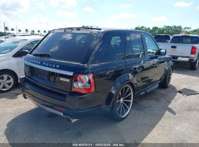 Lot #2992826899 2012 LAND ROVER RANGE ROVER SPORT SUPERCHARGED