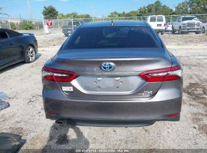 Lot #2996534632 2024 TOYOTA CAMRY HYBRID XLE