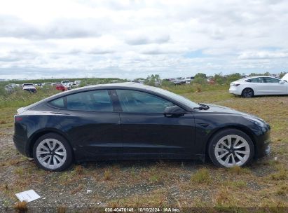 Lot #2995286020 2021 TESLA MODEL 3 STANDARD RANGE PLUS REAR-WHEEL DRIVE