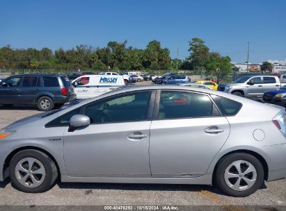 Lot #2996534624 2012 TOYOTA PRIUS FOUR