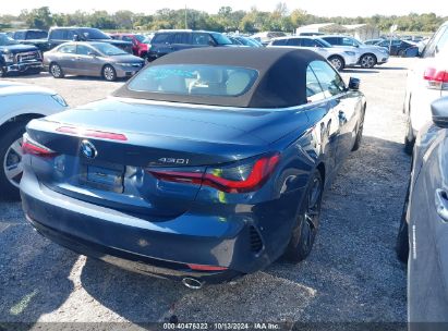 Lot #2990356911 2024 BMW 4 SERIES 430I