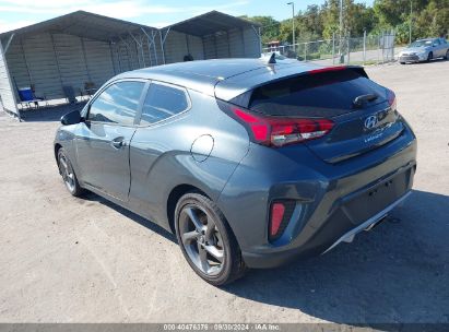 Lot #2990350356 2020 HYUNDAI VELOSTER 2.0