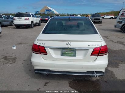 Lot #2995285955 2014 MERCEDES-BENZ E 63 AMG S 4MATIC