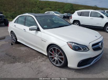 Lot #2995285955 2014 MERCEDES-BENZ E 63 AMG S 4MATIC