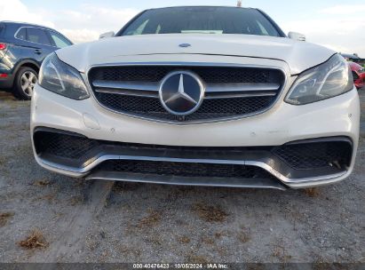 Lot #2995285955 2014 MERCEDES-BENZ E 63 AMG S 4MATIC