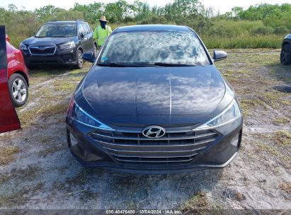 Lot #2995285939 2020 HYUNDAI ELANTRA SEL