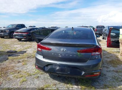 Lot #2995285939 2020 HYUNDAI ELANTRA SEL