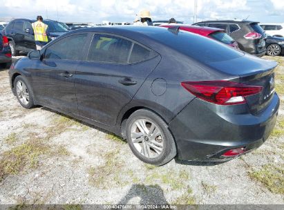 Lot #2995285939 2020 HYUNDAI ELANTRA SEL