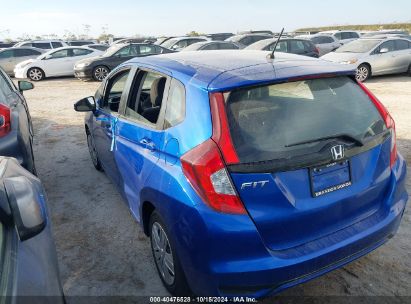 Lot #2995285924 2020 HONDA FIT LX