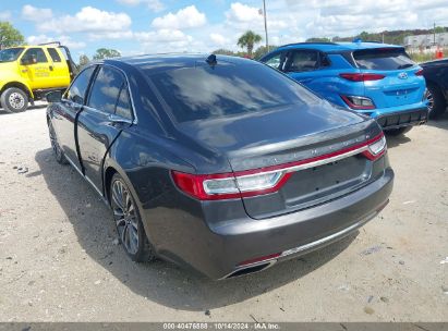 Lot #2997777338 2020 LINCOLN CONTINENTAL STANDARD