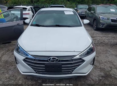 Lot #2990350339 2020 HYUNDAI ELANTRA SEL