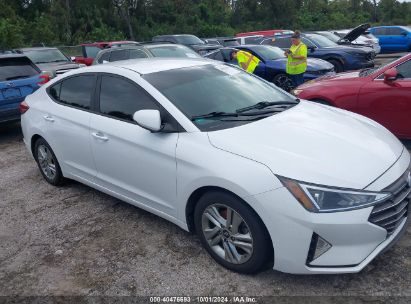 Lot #2990350339 2020 HYUNDAI ELANTRA SEL