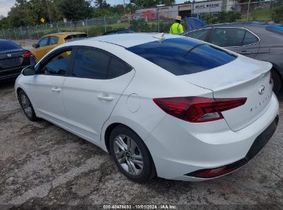 Lot #2990350339 2020 HYUNDAI ELANTRA SEL