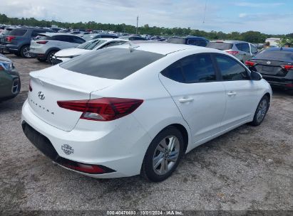 Lot #2990350339 2020 HYUNDAI ELANTRA SEL