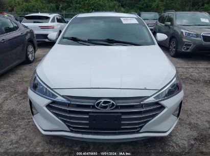 Lot #2990350339 2020 HYUNDAI ELANTRA SEL