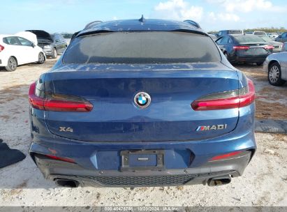 Lot #2992826874 2021 BMW X4 M40I