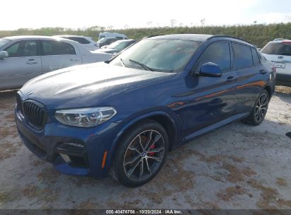 Lot #2992826874 2021 BMW X4 M40I