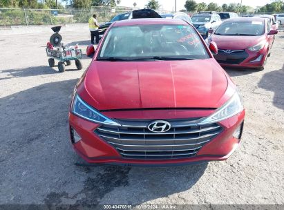 Lot #3035077268 2020 HYUNDAI ELANTRA SE