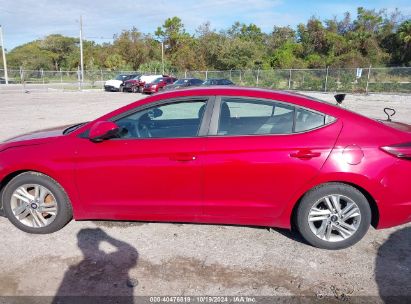 Lot #3035077268 2020 HYUNDAI ELANTRA SE