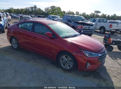 Lot #3035077268 2020 HYUNDAI ELANTRA SE