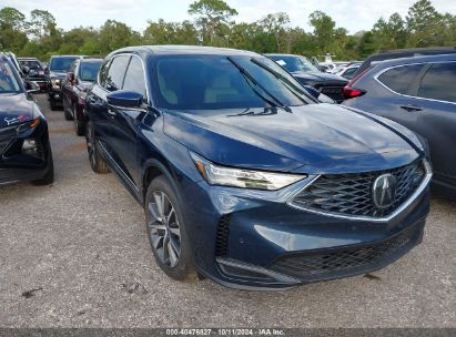 Lot #2996534584 2025 ACURA MDX TECHNOLOGY PACKAGE