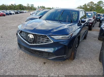 Lot #2996534584 2025 ACURA MDX TECHNOLOGY PACKAGE