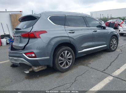 Lot #2992826861 2020 HYUNDAI SANTA FE SEL