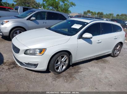 Lot #3007844350 2015 VOLVO V60 T5 PREMIER PLUS