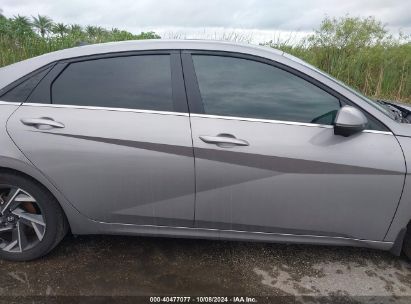 Lot #2995285568 2024 HYUNDAI ELANTRA LIMITED