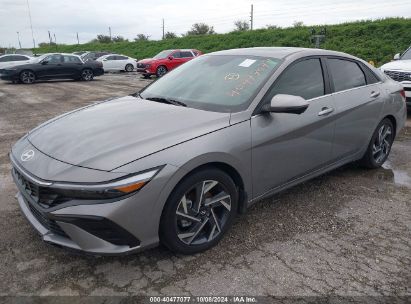 Lot #2995285568 2024 HYUNDAI ELANTRA LIMITED