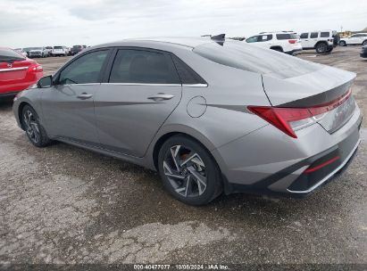 Lot #2995285568 2024 HYUNDAI ELANTRA LIMITED