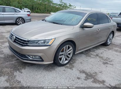 Lot #2992826854 2017 VOLKSWAGEN PASSAT 1.8T SE