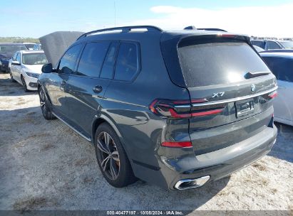 Lot #3006595605 2025 BMW X7 XDRIVE40I