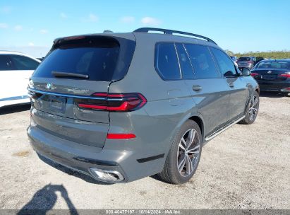 Lot #3006595605 2025 BMW X7 XDRIVE40I