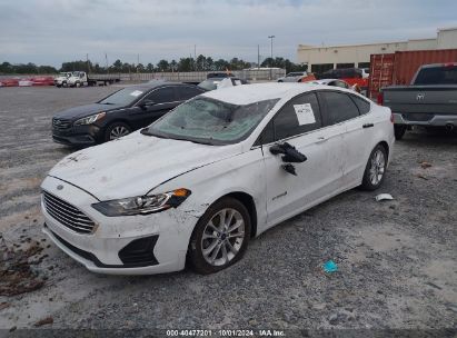 Lot #3037527852 2019 FORD FUSION HYBRID SE