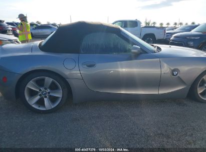 Lot #2997777670 2006 BMW Z4 3.0I